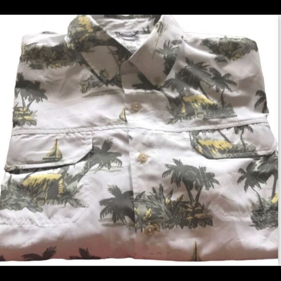 Chaos size large short sleeved button up shirt new without tags - Picture 1 of 5